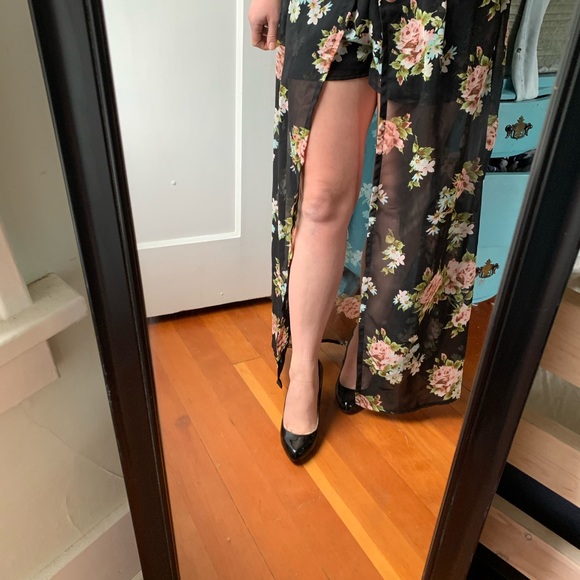 Live 4 Truth Pants - Live 4 Truth Shorts With Maxi Skirt Overlay Boho